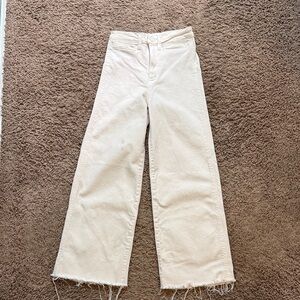 H&M White Denim Pants